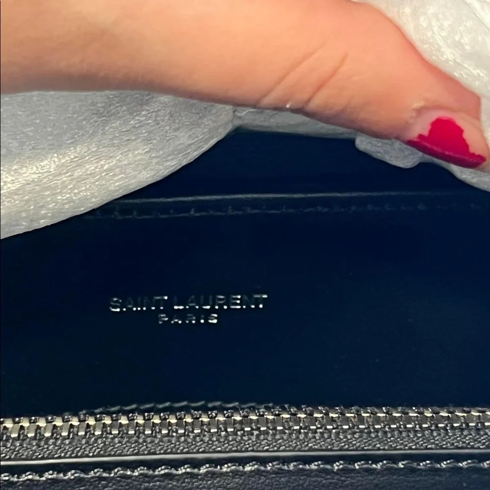 Brand new YSL Lou Lou Medium Black with Silver. - Picture 9 of 12